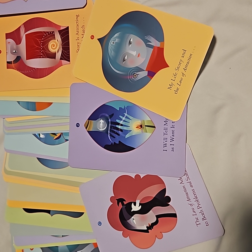 Money and the Law of Attraction cards - Picture 5 of 6